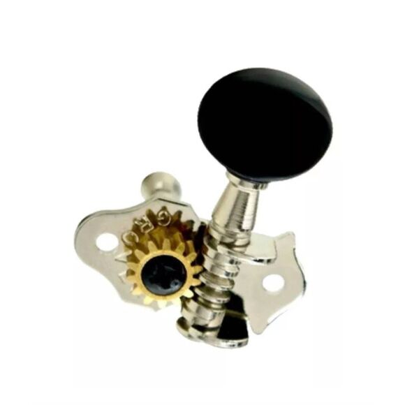 Grover Sta-Tite Geared Ukulele Tuning Pegs Black Buttons NEW never used - Picture 4 of 6